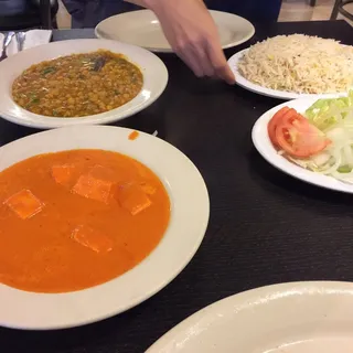 Paneer Tikka Masala Curry