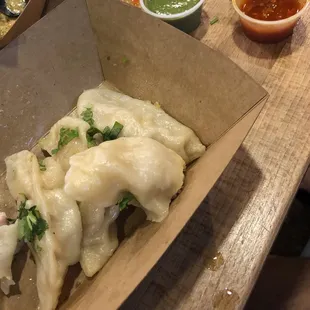 Steamed momos yum