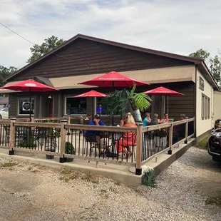 The outside patio is solid in the summer. Best authentic Mexican in Richland County.