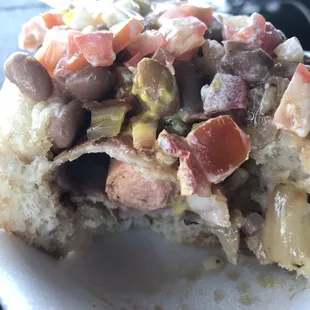 Inside Look at the Chili Dogo
