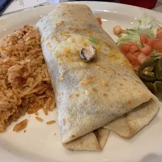 Fajita Chicken Burrito