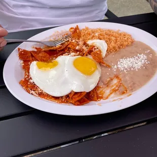 Chilaquiles we&apos;re bomb