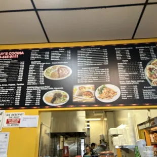 8/25/24 Menu