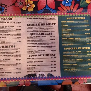 Menu 11/6/2024