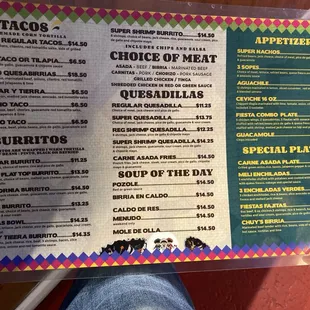 Menu Nov 2024
