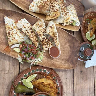 Super Shrimp Quesadilla