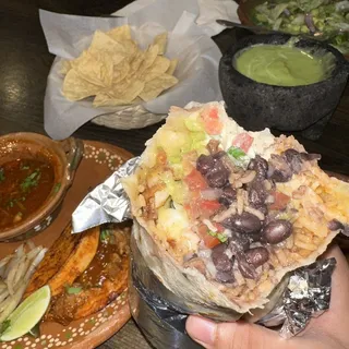 Super Shrimp Burrito