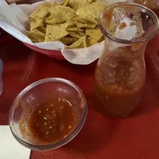 Large Chips &amp; Salsa