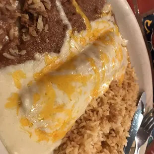 Enchilada lunch special