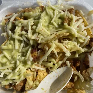 Newest item! Chilaquiles bowl!