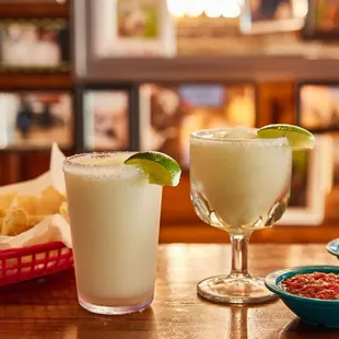 Chuy&apos;s margaritas are made with fresh-squeezed lime juice. Try the Regular or Grande Frozen Lime &apos;Rita.