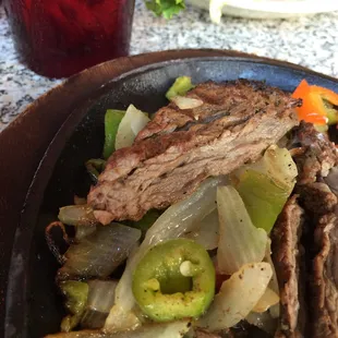 Steak Fajitas