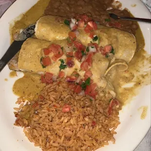 Shrimp & Crab Enchiladas