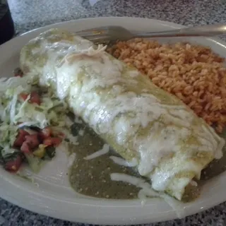 Roasted Chicken Burrito