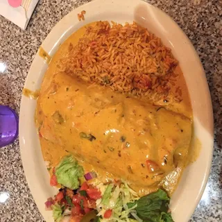 Fajita Chicken Burrito