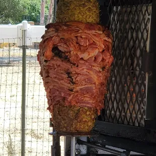 the meat being cooked