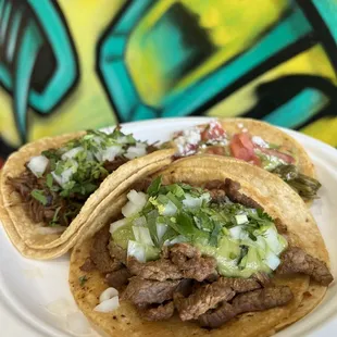 Carne asada tacos