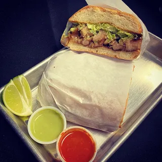 Pollo Asado Torta