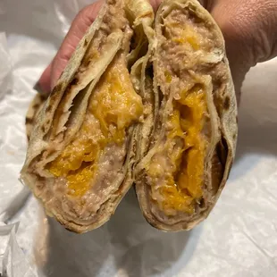 Bean and Cheese Burrito