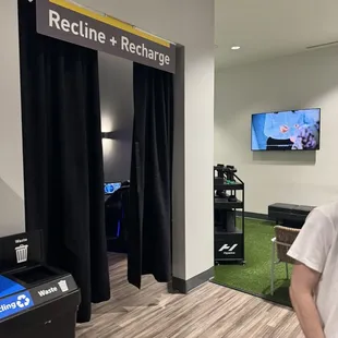 The recline + recharge; $33 tier plan.