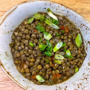 Ecuadorian lentil stew