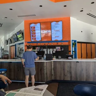 Interior, main entryway and ordering
