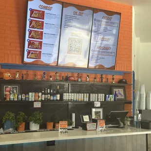 Inside menu