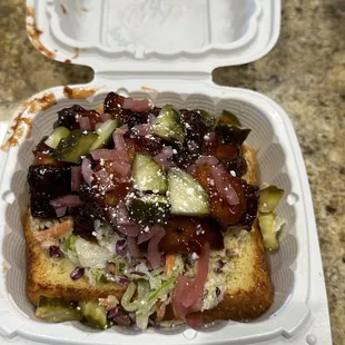 Pork belly burnt ends