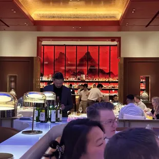 Bar area