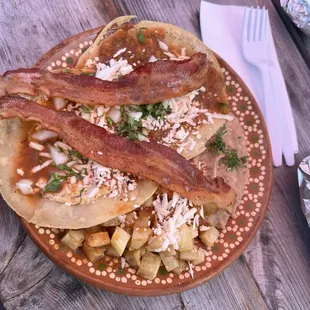 Huevos Ranchero plate