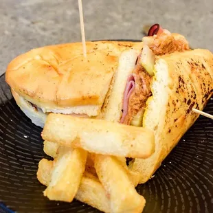 Cubano de Cochinita Pibil Sandwich
