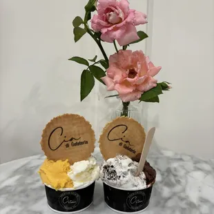 mango sticky rice, cookies n cream midnight chocolate