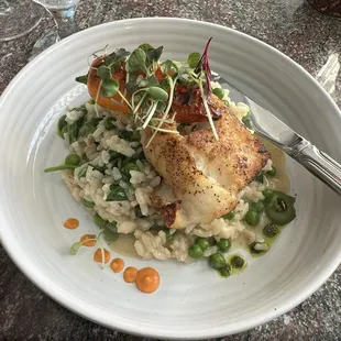 Haddock e Risotto