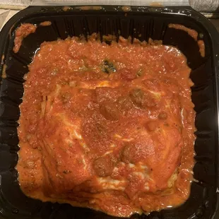 Lasagna Bolognese Dinner