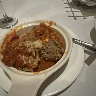 Amazing meat Italian Meatballs Lunch