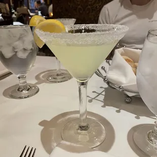 Lemon drop martini