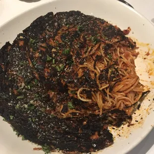 Burnt pasta