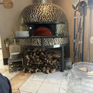 Italian imported oven.