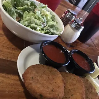 Homemade Mozzarella Patties