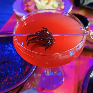 Hibscus cocktail