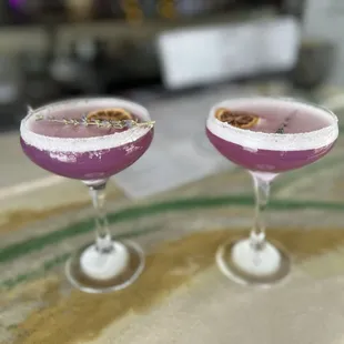 Lavender Lemon Drop Martini  Delicious!!