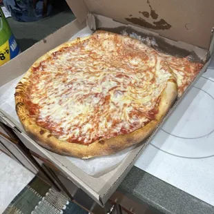 a pizza in a box