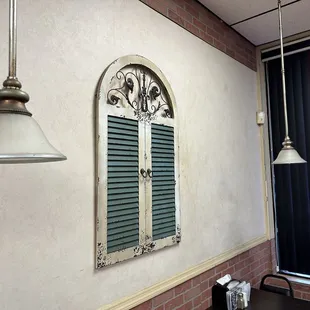 a view of the dining room