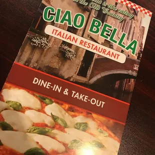 the menu