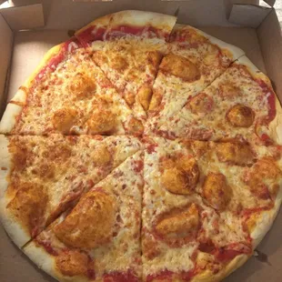 Large cheese pizza