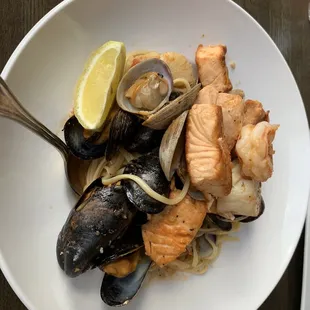 Seafood pasta