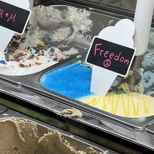 Ukraine Freedom gelato.