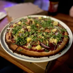 BBQ Jackfruit Vegan Pizza