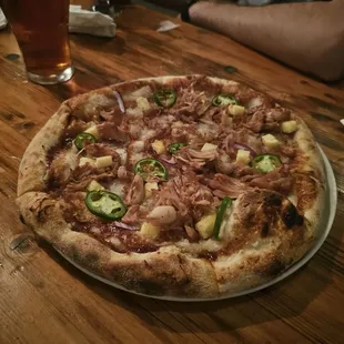 Vegan BBQ Jack Pizza