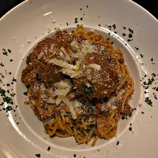 Spaghetti Con Polpette